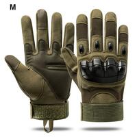 Тактические Военные перчатки, размер М, зеленые